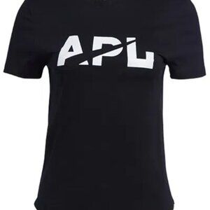 NWT | Men’s The Perfect Blended  APL Black Tee with White Logo, Size Men's M